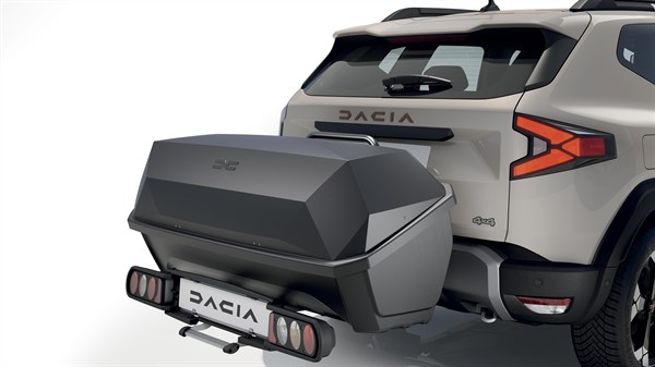 Duster - Dacia Aero Cargo Box™ pack i nosač za 3 bicikla