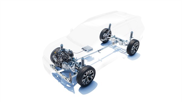 mild hybrid 130 4x4 - pogonski sklop Dacia Duster