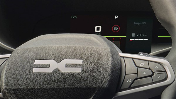 7-inčna digitalna instrument tabla - Dacia Sandero