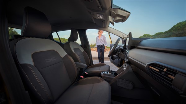 Dacia Sandero Stepway - položaj za vožnju