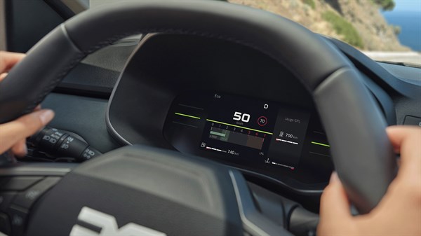 Dacia Sandero Stepway - instrument tabla