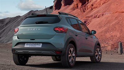 High ground clearance - Sandero Stepway